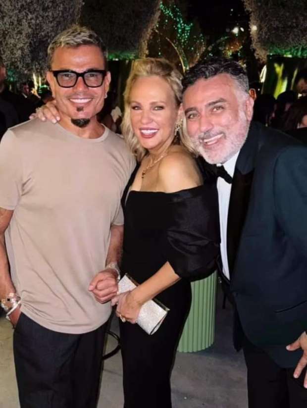 صورة من حفل زفاف وراء شائعة عودتهما... عمرو دياب وشيرين رضا وصداقة لم تنته