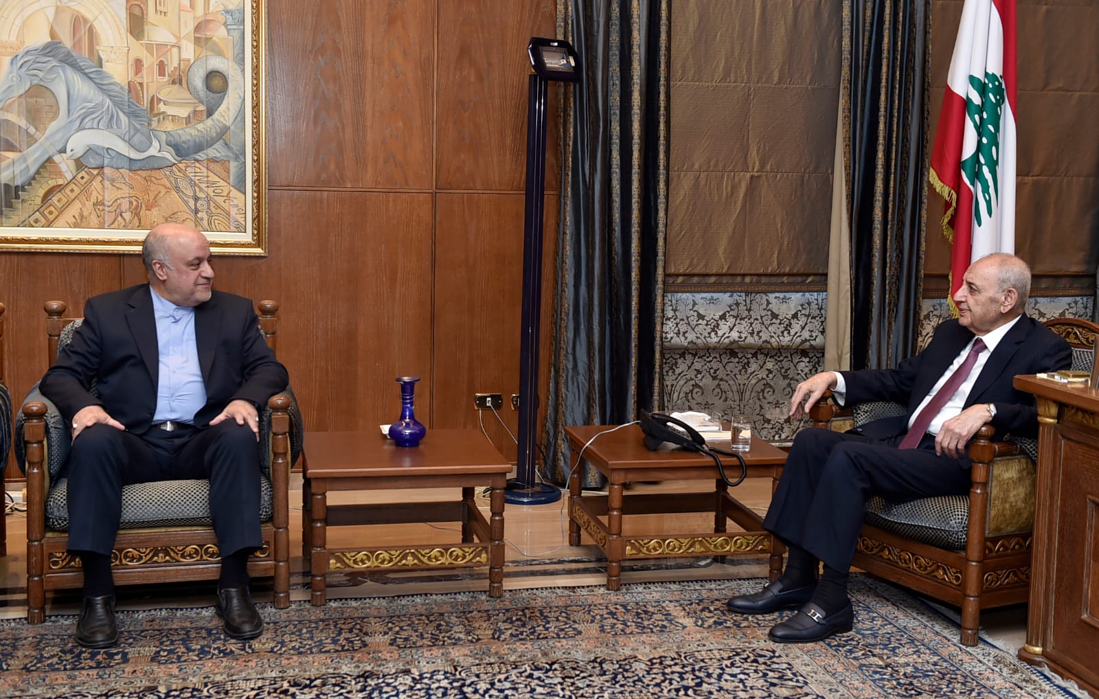 بري استقبل وزيرة الخارجية الكندية... وبحث مع السفير الإيراني مستجدات المنطقة