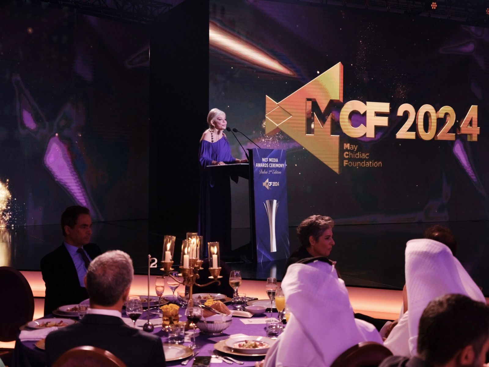 مؤسسة مي شدياق تكرم رواد الإعلام في دبي: لولاه لبقي العالم في ظلمة 