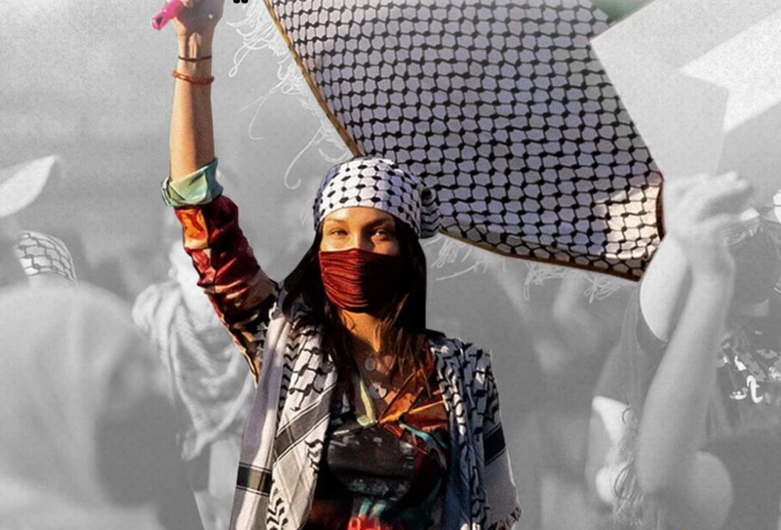 بيلا حديد تشعل قناديل ملك الجليل 