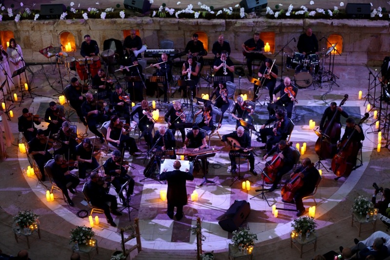 مهرجان جرش ينطلق محتفيا بالأردن وفلسطين (صور)