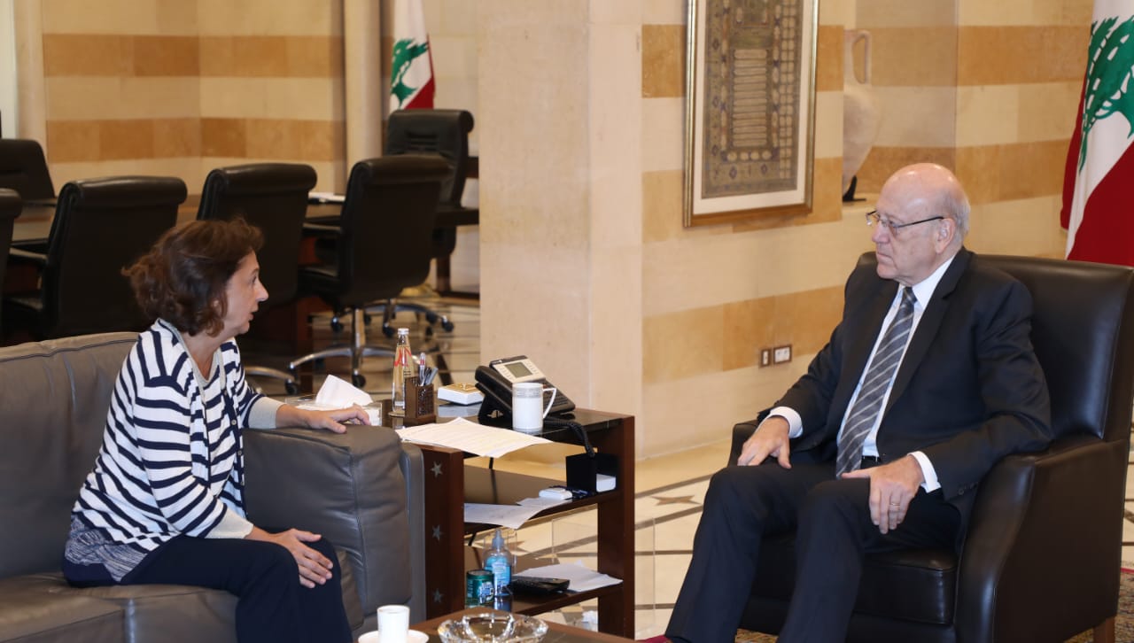 ميقاتي التقى المكاري ورياشي... فياض: مستحقات كهرباء لبنان على المؤسسات والإدارات العامة تفي جزءا من مستحقات العراق