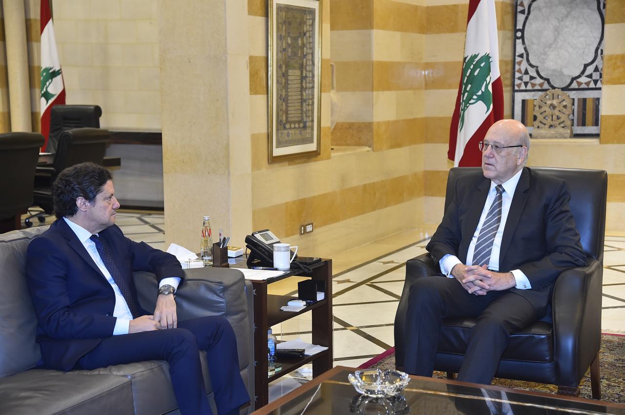 ميقاتي التقى المكاري ورياشي... فياض: مستحقات كهرباء لبنان على المؤسسات والإدارات العامة تفي جزءا من مستحقات العراق