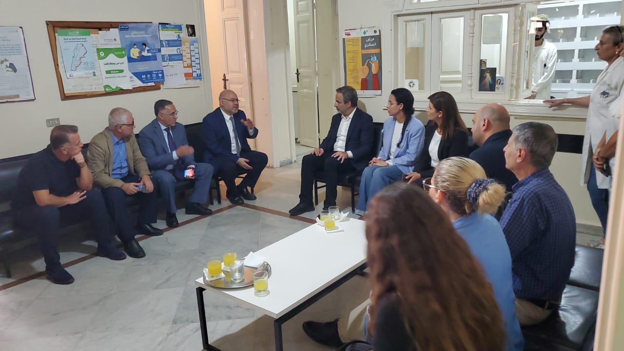 وزير الصحة تفقد جاهزية مراكز الشمال الصحية في حالات الطوارئ