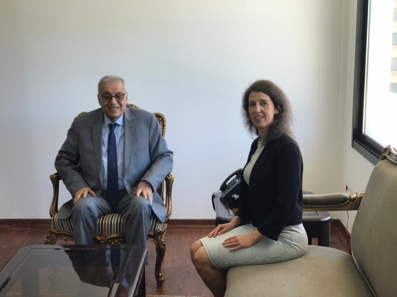 بوحبيب عرض التطورات مع عدد من السفراء: التمديد لليونيفيل من دون أي تعديلات