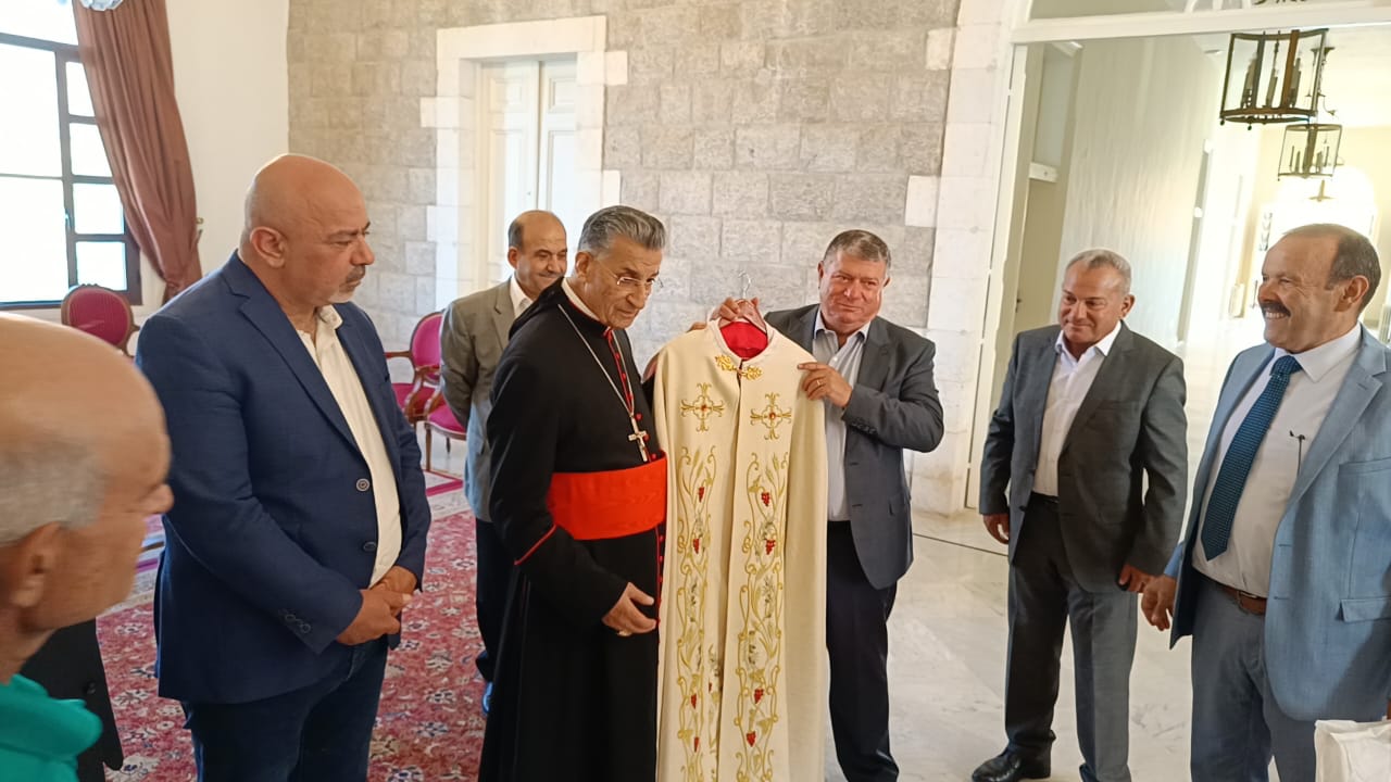 سلسلة لقاءات للراعي في الديمان