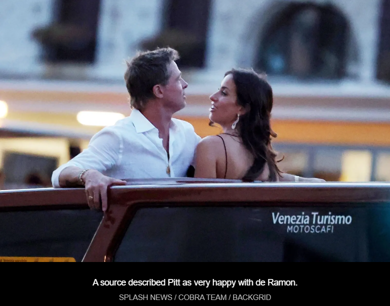 حبيبة براد بيت سر سعادته؟