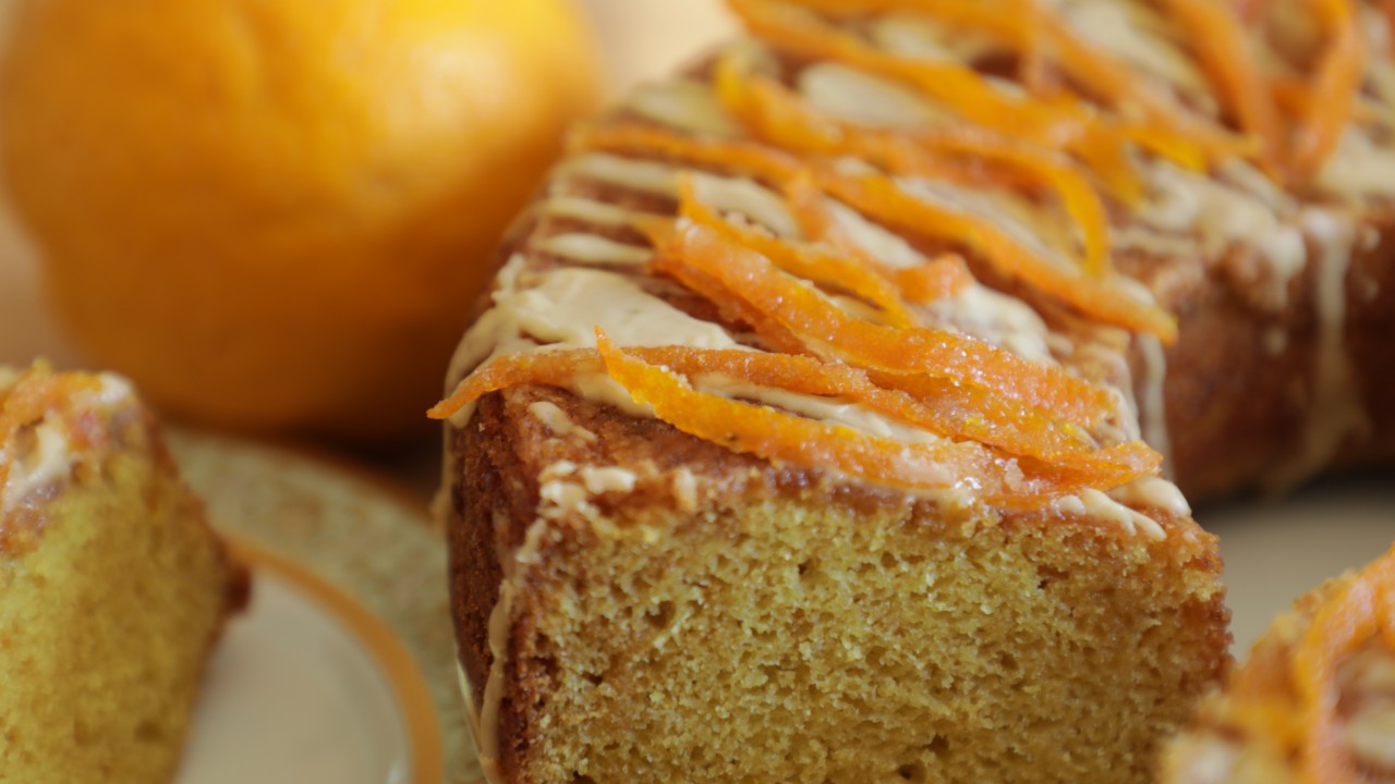 قالب الحلوى بالبرتقال "orange cake" من دون بيض 